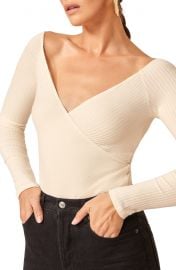 Reformation Minnie Off the Shoulder Top   Nordstrom at Nordstrom